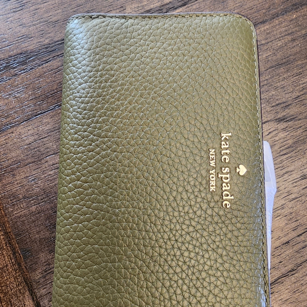 Kate Spade Olive Leather Wallet